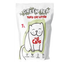 Наполнитель FOR CATS Tofu Natural комкующийся с ароматом зеленого чая, 7л, шт