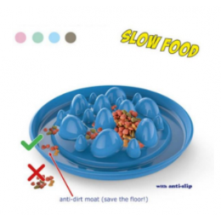 Миска Georplast Cactus-Slow Food с антискользящим дном для дом. питомца, 32 x 32 х 7 см., шт