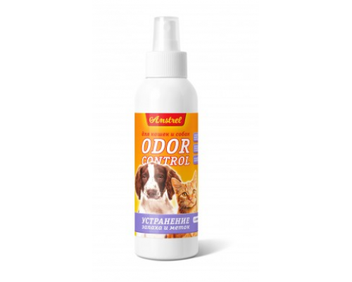 Средство "Amstrel" "Оdor control" для устранения запахов и меток для кошек и собак с ароматом 200мл, шт