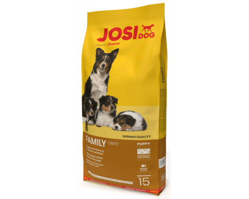 Сухой корм для беременных и кормящих собак Josera JosiDog Family (Reproduction/puppy 29/17), 15 кг