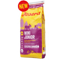 Сухой корм для взрослых активных собак миниатюрных и мелких пород Josera MiniJunior (Junior/Adult Mini 29/18), 15 кг