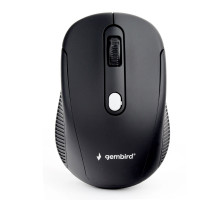 Мышь Gembird беспроводная 2.4ГГц 4 кнопоки 1600 DPI черный MUSW-420