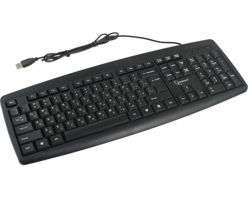 Клавиатура Gembird 104 клавиши кабель 1.5м черный KB-8351U-BL