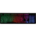Клавиатура Gembird 104 клавиши кабель 1.75м подсветка "Rainbow" KB-250L