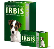 Биокапли на холку для щенков и собак мелких пород ИРБИС "ФОРТЭ" 5 флаконов, ампула