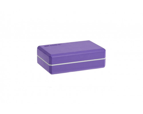 Блок для йоги фиолетовый