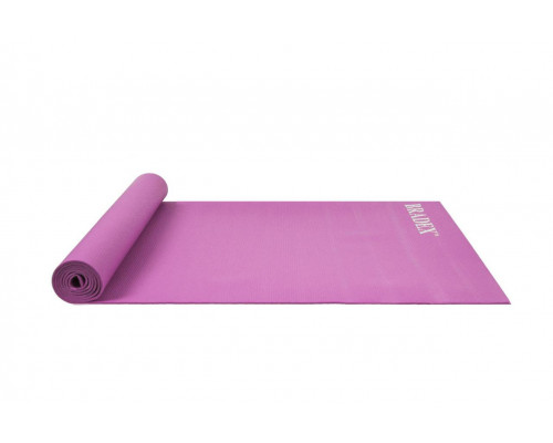 Коврик для йоги и фитнеса 173*61*0,3 розовый