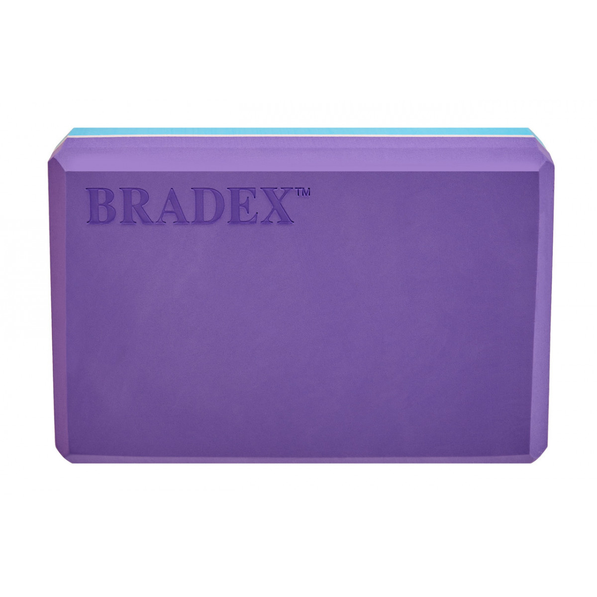 Блок для йоги Bradex SF 0732, фиолетовый