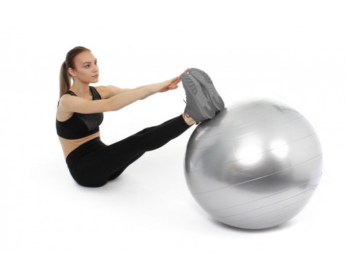 Мяч для фитнеса «ФИТБОЛ-55» с насосом