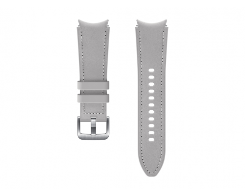Ремешок Samsung Hybrid Band для Galaxy Watch4 (20mm) S/M, Silver