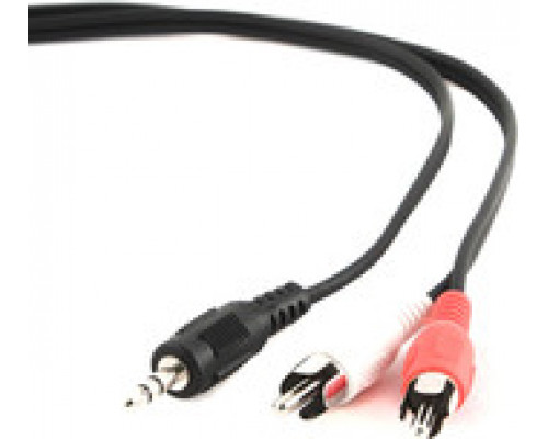 Кабель Cablexpert аудио сигнала 1.5м 3.5 джек (M)/2 RCA (M) CCA-458