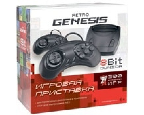 Игровая приставка Retro Genesis 8 Bit Junior + 300 игр