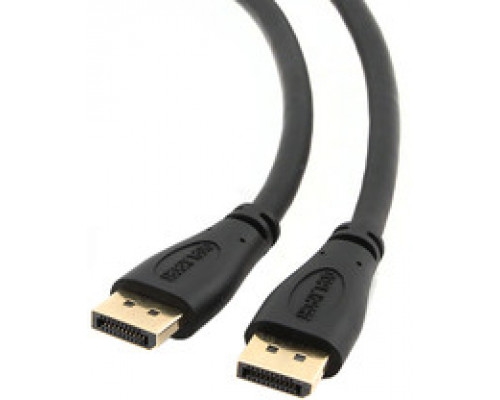Кабель Cablexpert DisplayPort v1.1 1.8м черный экран пакет CC-DP-6