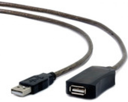 Кабель USB2.0 AM-AF 5.0м Cablexpert активный UAE-01-5M