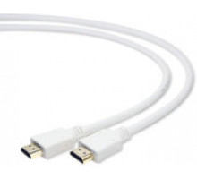 Кабель Cablexpert HDMI v2.0 3.0м экран позол.разъемы белый пакет CC-HDMI4-W-10
