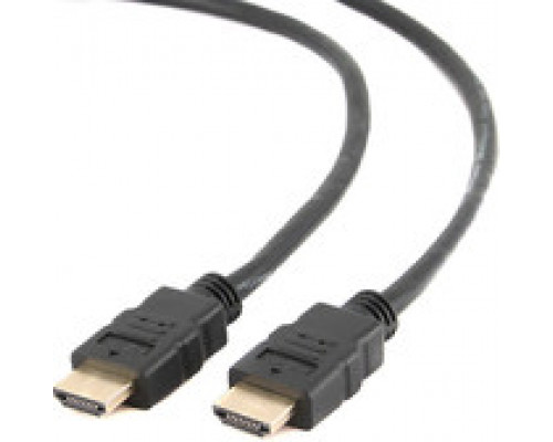 Кабель Cablexpert HDMI v1.4 15м экран позол.разъемы черный пакет CC-HDMI4-15M