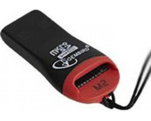 Картридер USB2.0 Gembird для считывания MicroSD блистер FD2-MSD-1