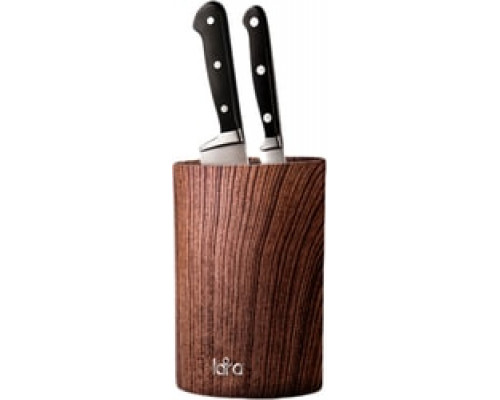 Подставка для ножей LARA овальная Soft touch LR05-101 Wood