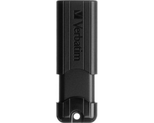 128GB USB 3.0 FlashDrive Verbatim Pinstripe черный 49319