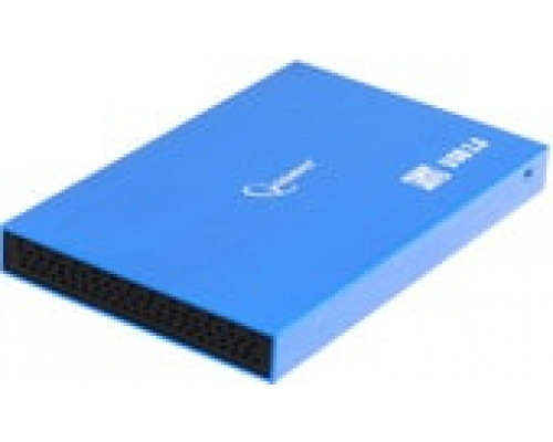 Внешний корпус 2.5" Gembird USB 3.0 SATA алюминий синий металлик EE2-U3S-56