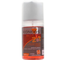 Набор Konoos спрей (силиконовый двухкомп.) для ЖК-экрана 200 мл + салфетка из микрофибры KT-200DUO