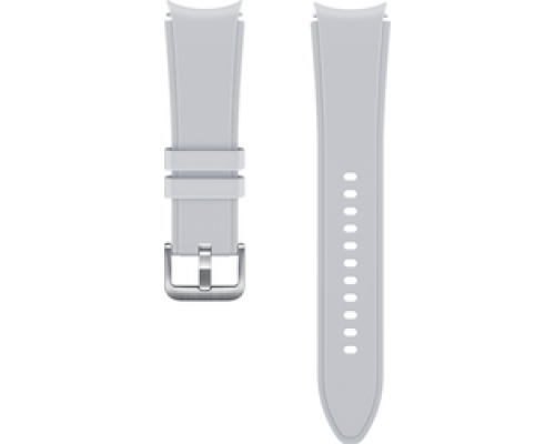 Ремешок Samsung Ridge Sport Band для Galaxy Watch4 (20mm) M/L, Silver