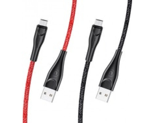Кабель USB2.0 A-micro 3.0м USAMS U41 Braided черный SJ399USB01