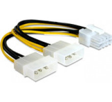 Разветвитель питания Cablexpert PCI-Express 8pin (M) / 2хMolex (F) CC-PSU-81