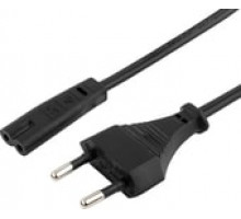 Кабель питания Cablexpert CEE 7/16 2.5A для ноут/аудио/видео техн 1.8м, черный, пакет PC-184/2-1.8М