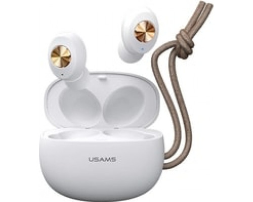 Наушники USAMS-ES TWS US-ES001 Earbuds - ES Series BT 5.0 белые BHUES01