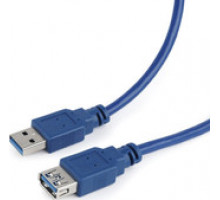 Кабель USB3.0 AM-AF 1.8м Cablexpert экран синий пакет CCP-USB3-AMAF-6