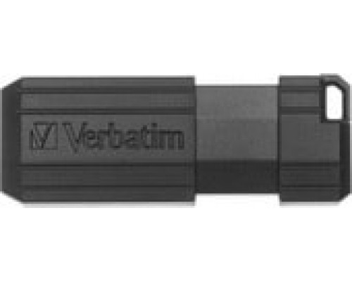 32GB USB 2.0 FlashDrive Verbatim Pinstripe черный 49064
