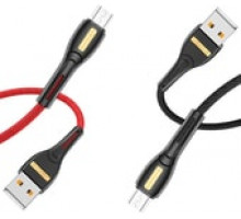 Кабель USB2.0 A-micro 1.0м USAMS U40 красный SJ389USB02