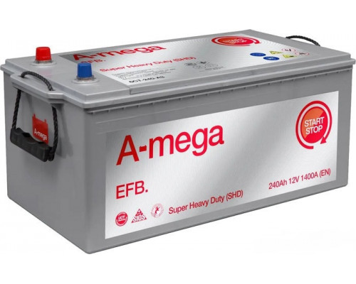 A-mega EFB SHD 240 (3) евро +/- (1400A, 518*274*223)