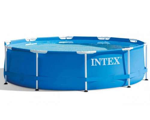 Бассейн каркасный INTEX Metal Frame(с фильтр-насосом,лестн.,подложкой,тентом-чехлом),457х122