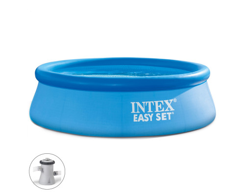 Бассейн надувной INTEX Easy Set с фильтр-насосом