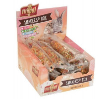 Лакомство Vitapol для грызунов и кроликов Smakers Box, зерновые палочки, 12 шт 540 г, упак