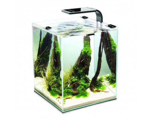 Aquael Аквариум Shrimp Set Smart 2 Day & Night черный 25x25x30 см., куб, 19 л., шт
