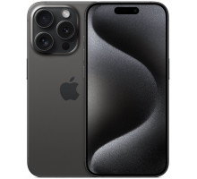 Смартфон Apple iPhone 15 Pro 256Gb черный титан (MTUC3J/A)