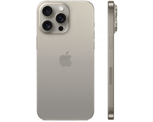 Смартфон Apple iPhone 15 Pro Max 256Gb A3105 Natural Titanium (MU6R3J/A)
