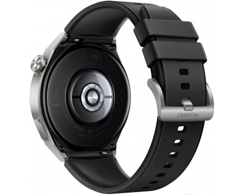 Умные часы Huawei ODN-B19 черный каучуковый ремешок