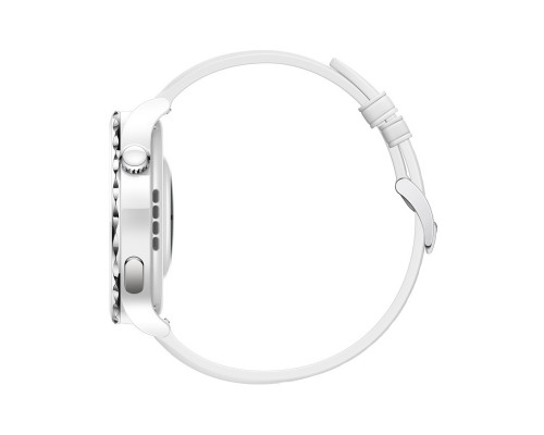 Смарт-часы Huawei FRG-B19 белый керамический корпус с серебряным безелем
