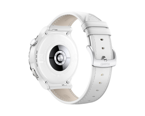 Смарт-часы Huawei FRG-B19 белый керамический корпус с серебряным безелем