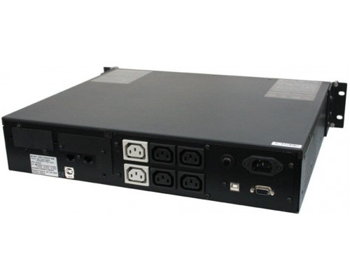 Источник бесперебойного питания Powercom King Pro RM LCD RM (KIN-1200AP)