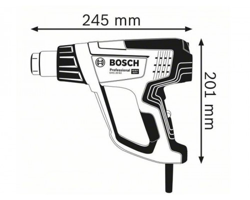 Промышленный фен Bosch GHG 20-63 Professional 0.601.2A6.201