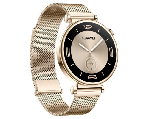 Смарт-часы HUAWEI WATCH GT 4 41mm Light Gold Milanese Strap (ARA-B19)