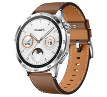 Смарт-часы HUAWEI WATCH GT 4 46mm Brown Leather Strap (PNX-B19)