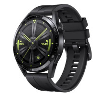 Умные часы Huawei Watch GT 3 Black Stainless Steel Case (MIL-B19)