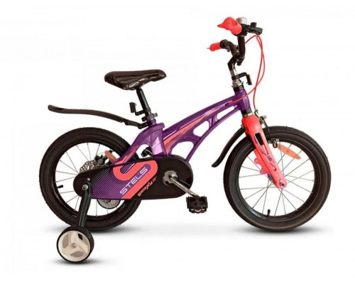 Велосипед 18 Stels Galaxy V010 Фиолетовый/красный, LU088564