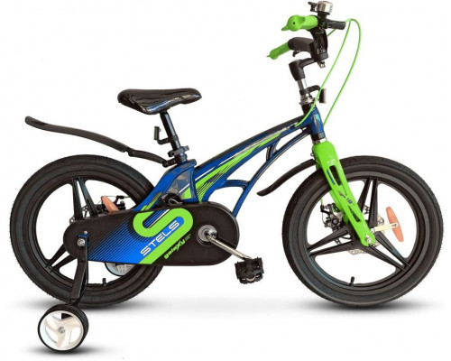 Велосипед 16 Stels Galaxy Pro V010 Синий/зеленый, LU088567